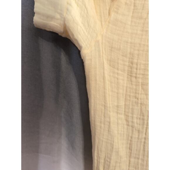 Mallow Hawaii Palm Dress Marshmallow Soft Fabric Women's Size M/L Yellow (124) - Picture 4 of 8